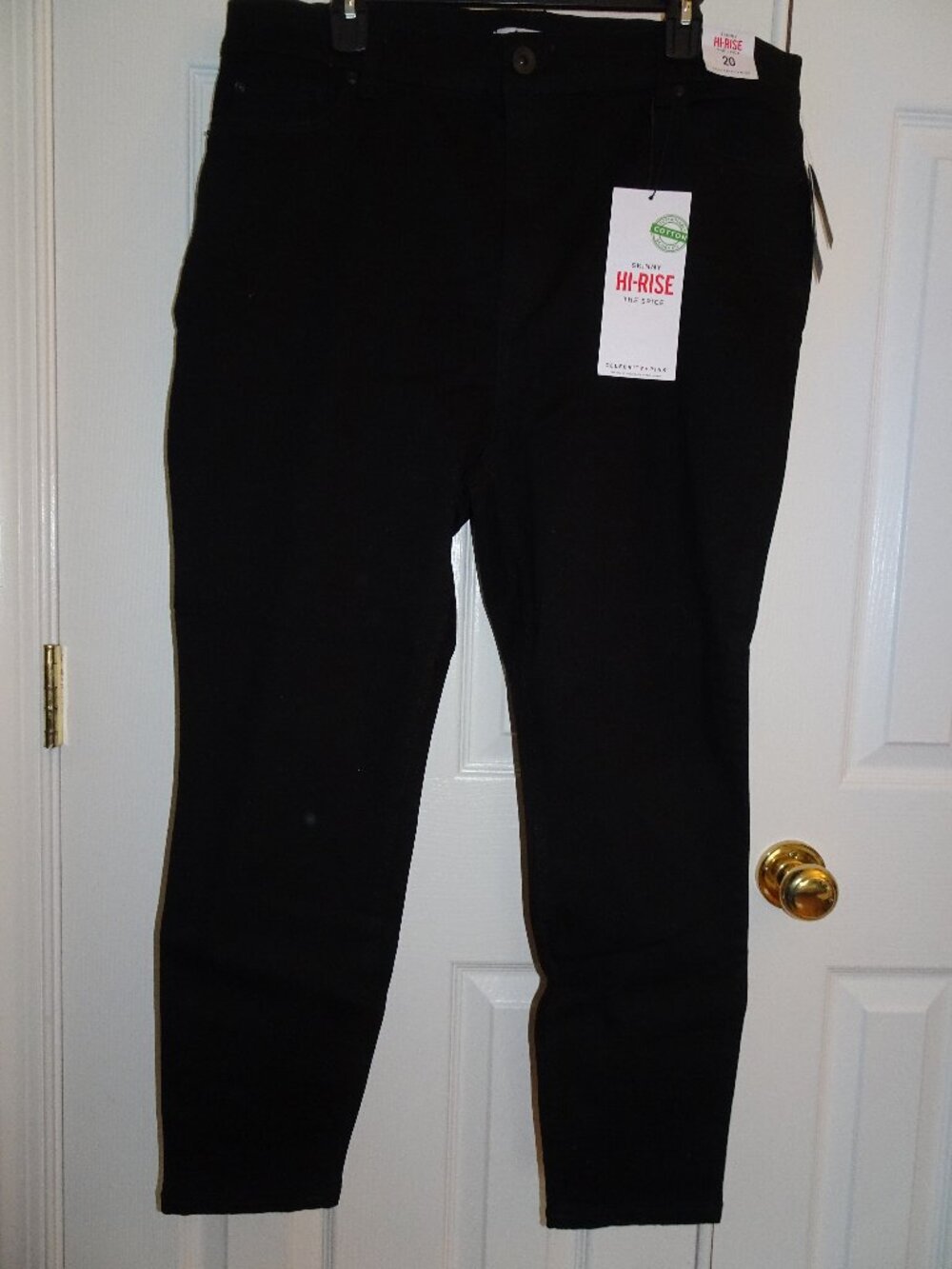 Celebrity Pink Skinny Jeans, black hi-rise